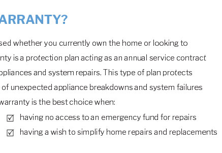 home warranty provo